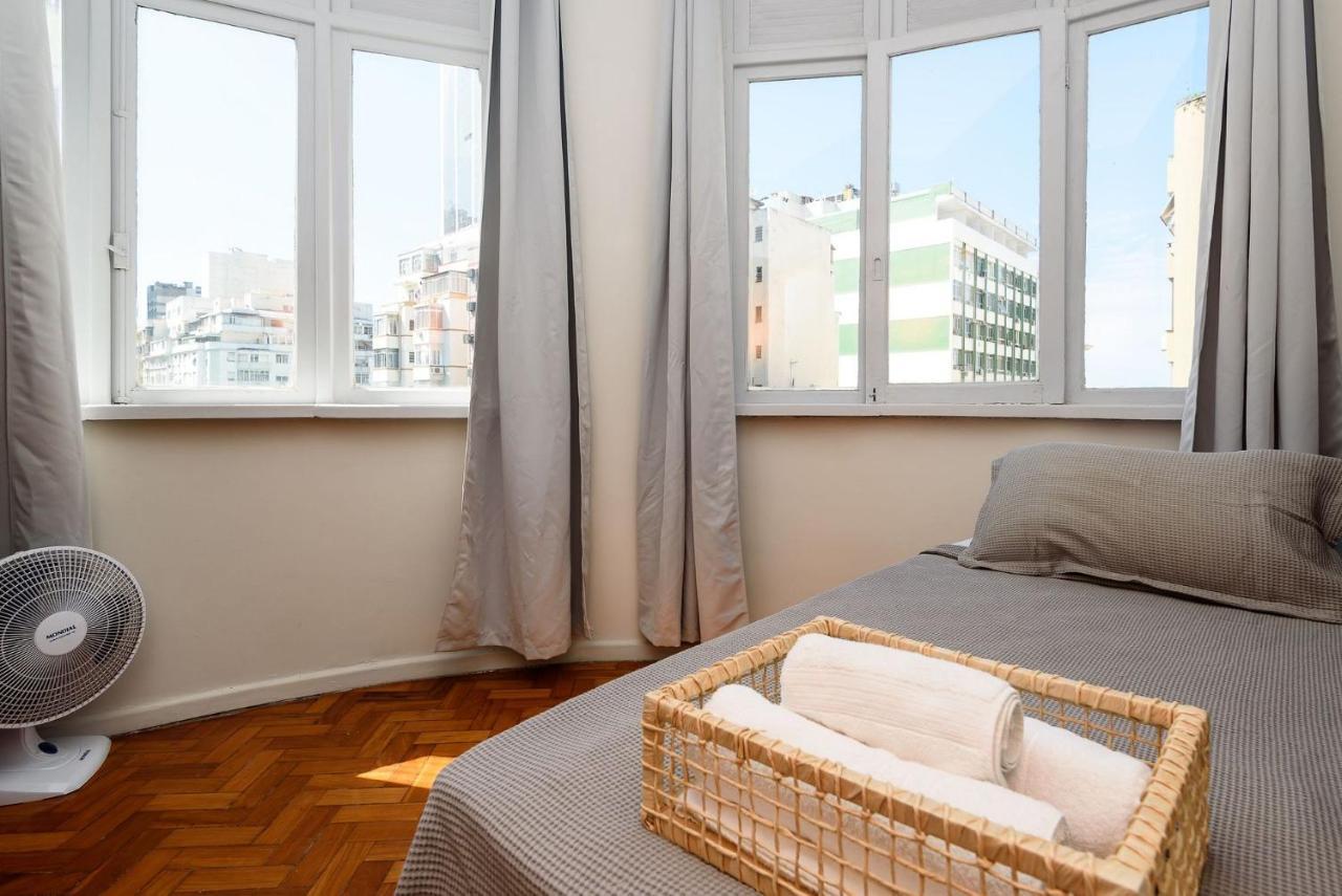 2 Quartos Em Copacabana C/ Vista-Mar | Pj 135/808 Rio de Janeiro Esterno foto